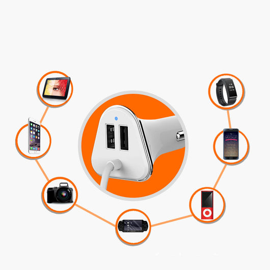 Cargador USB Múltiple para Auto 4 Puertos 6.8A - Image 9