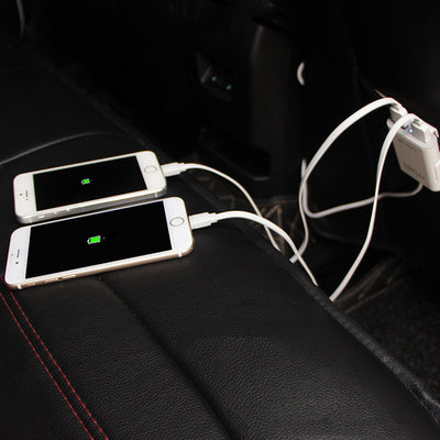 Cargador USB Múltiple para Auto 4 Puertos 6.8A - Image 5
