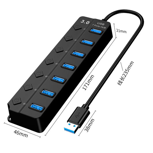 Hub USB 3.0 de 7 Puertos de Alta Velocidad - Image 6