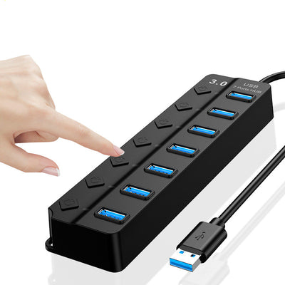 Hub USB 3.0 de 7 Puertos de Alta Velocidad