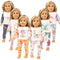 Conjunto de Pijama para Muñeca American Girl - Diseño Shaf