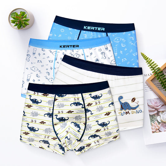 Calzoncillos Boxer de Algodón para Niños