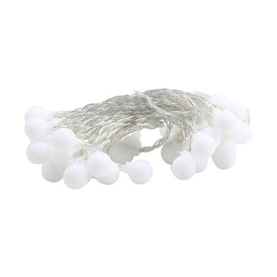 Guirnalda de Luces LED Decorativas con Esferas y Estrellas Parpadeantes - Image 9