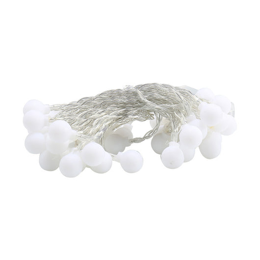 Guirnalda de Luces LED Decorativas con Esferas y Estrellas Parpadeantes - Image 9