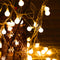 Guirnalda de Luces LED Decorativas con Esferas y Estrellas Parpadeantes