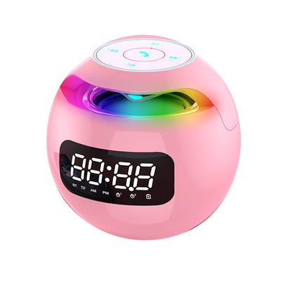Reloj Despertador Portátil con Altavoz Bluetooth Inalámbrico - Image 3