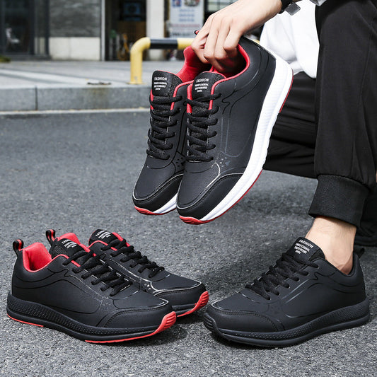 Zapatos Deportivos de Cuero para Hombre - Comodidad y Estilo Casual