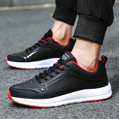 Zapatos Deportivos de Cuero para Hombre - Comodidad y Estilo Casual - Image 2