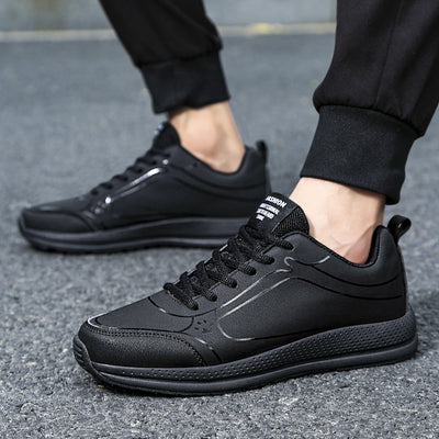Zapatos Deportivos de Cuero para Hombre - Comodidad y Estilo Casual - Image 4