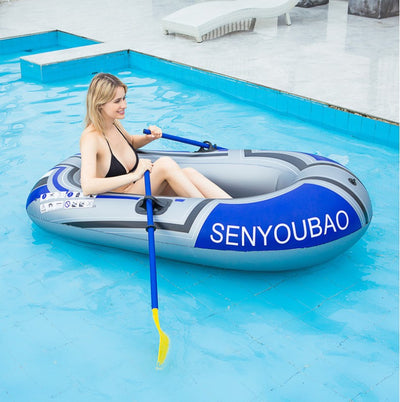 Bote Inflable Doble PVC - Kayak Plegable para Pesca y Aventura - Image 6