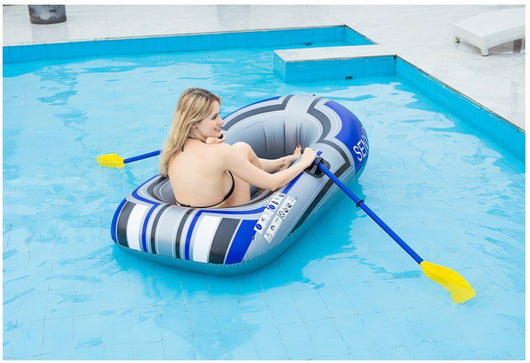 Bote Inflable Doble PVC - Kayak Plegable para Pesca y Aventura - Image 16