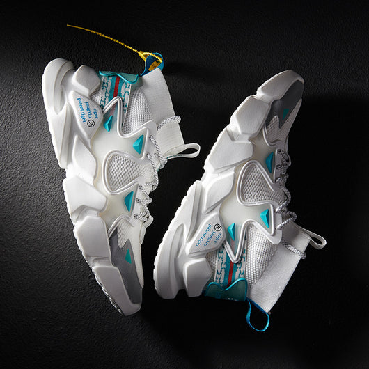 Zapatillas de Baloncesto Altas para Hombre - Diseño Coreano Tendencia - Image 12