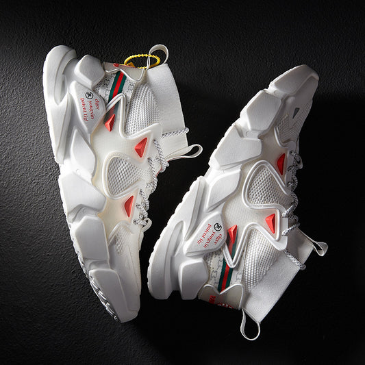 Zapatillas de Baloncesto Altas para Hombre - Diseño Coreano Tendencia