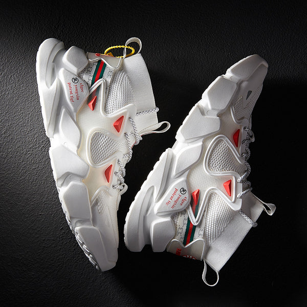 Zapatillas de Baloncesto Altas para Hombre - Diseño Coreano Tendencia