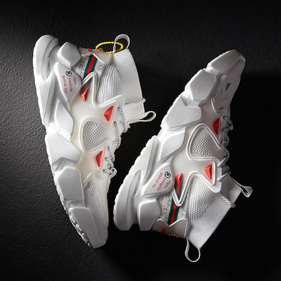 Zapatillas de Baloncesto Altas para Hombre - Diseño Coreano Tendencia