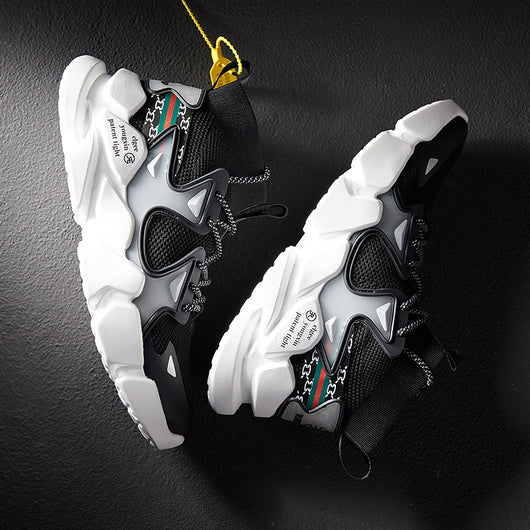 Zapatillas de Baloncesto Altas para Hombre - Diseño Coreano Tendencia - Image 5