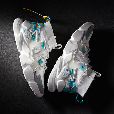 Zapatillas de Baloncesto Altas para Hombre - Diseño Coreano Tendencia - Image 4
