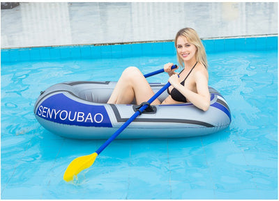 Bote Inflable Doble PVC - Kayak Plegable para Pesca y Aventura - Image 4