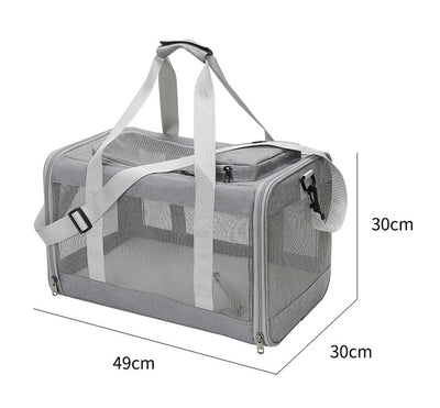 Bolsa Transportadora Felina Plegable y Respirable - Image 6