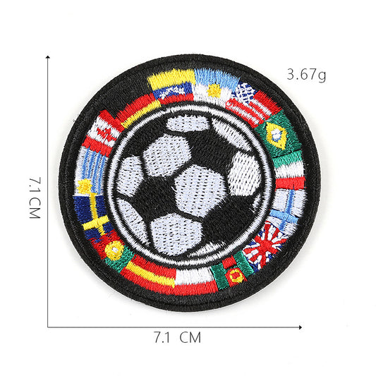 Etiquetas Bordadas para Uniformes Deportivos - Fútbol y Baloncesto - Image 2