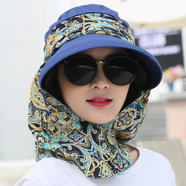 Cycling Cap with Wide Brim - Maximum Sun Protection