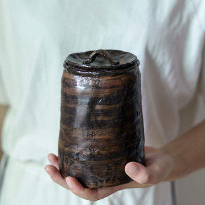 Juego de Té Retro con Frascos de Almacenamiento Vintage - Image 8