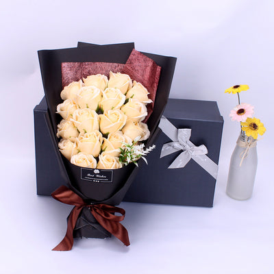 Caja de Regalo Flores de Jabón - 18 Rosas Aromáticas para Día de Madres y Aniversarios - Image 18