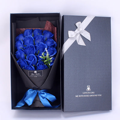 Caja de Regalo Flores de Jabón - 18 Rosas Aromáticas para Día de Madres y Aniversarios - Image 5