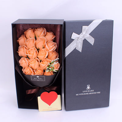 Caja de Regalo Flores de Jabón - 18 Rosas Aromáticas para Día de Madres y Aniversarios - Image 12