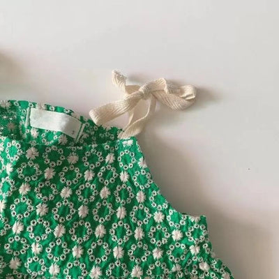 Conjunto de Short y Top Camiseta Crisantemo Infantil - Image 5
