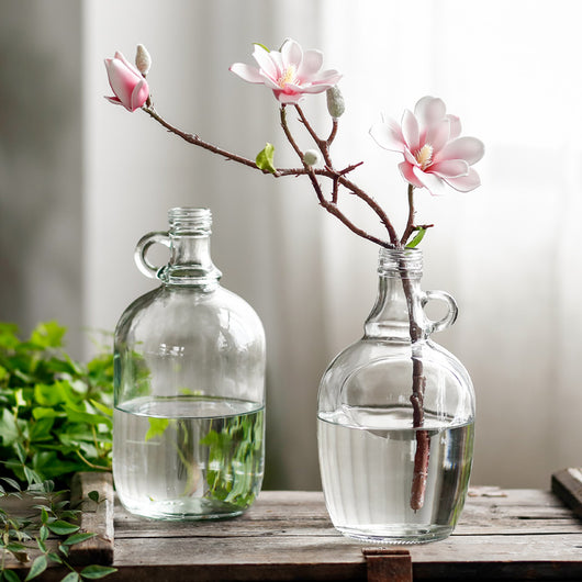 Arreglo Floral Hidropónico con Flores Preservadas para Sala de Estar - Image 3