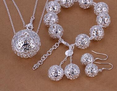 Dije de Plata Tridimensional Esfera - Joya Elegante Plateada - Image 4