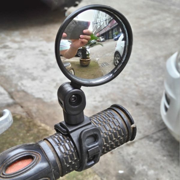 Espejo Retrovisor Convexo Gran Angular para Bicicleta de Montaña