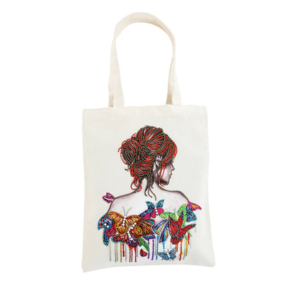 Bolsa Ecológica Pintura de Diamantes DIY Hecha a Mano - Image 15