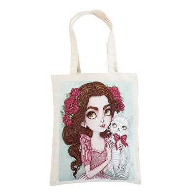 Bolsa Ecológica Pintura de Diamantes DIY Hecha a Mano - Image 22