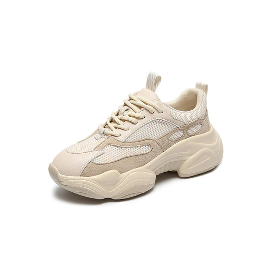 Tenis Casuales para Mujer con Suela Gruesa Elevada y Cordones - Image 14
