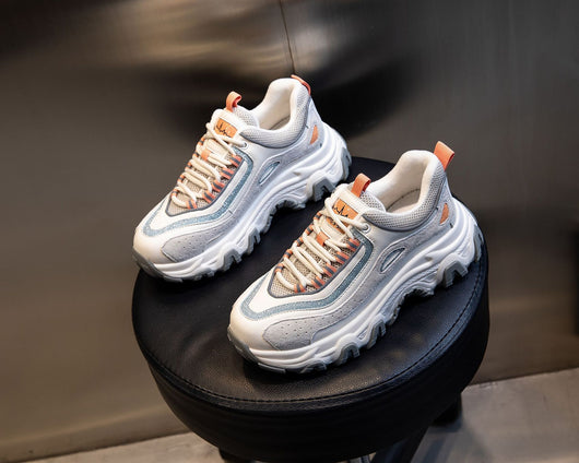 Tenis Casuales para Mujer con Suela Gruesa Elevada y Cordones - Image 17