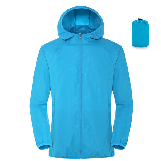 Chaqueta Cortaviento Impermeable Ultraligera para Mujer - Protección Solar Verano - Image 12