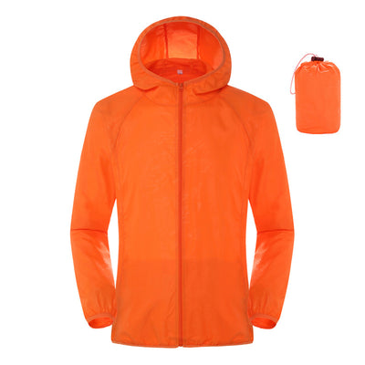 Chaqueta Cortaviento Impermeable Ultraligera para Mujer - Protección Solar Verano - Image 5
