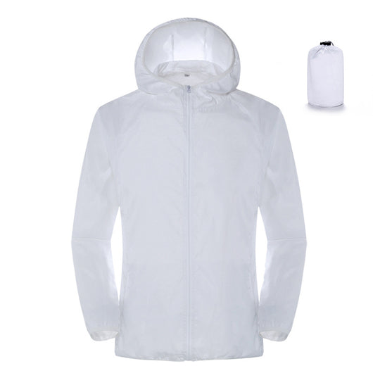 Chaqueta Cortaviento Impermeable Ultraligera para Mujer - Protección Solar Verano - Image 4