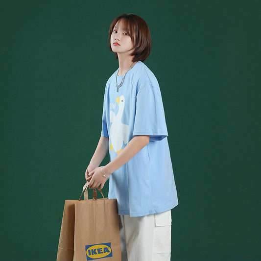 Blusa Suelta Estilo Coreano para Mujer Talla Grande - Diseño Holgado y Versátil - Image 2