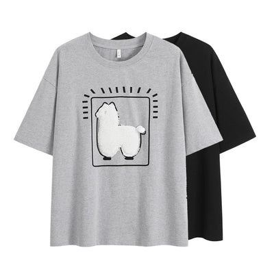 Blusa Rejuvenecedora con Patrón de Ovejitas - Image 12