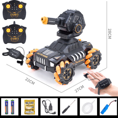 Tanque de Control Remoto con Cañón de Agua y Batería Recargable - Image 16
