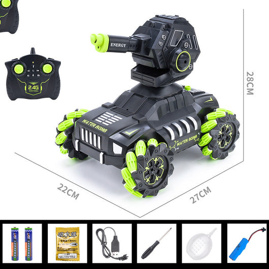 Tanque de Control Remoto con Cañón de Agua y Batería Recargable - Image 14