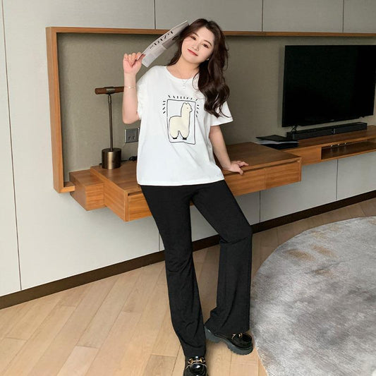 Blusa Rejuvenecedora con Patrón de Ovejitas