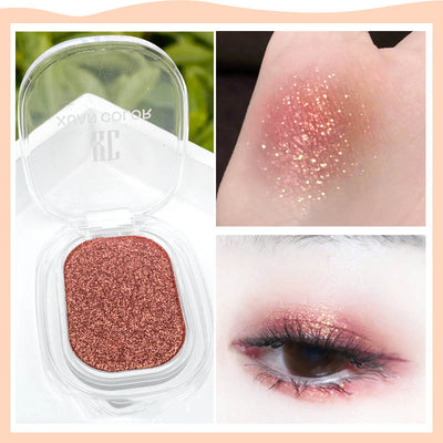 Sombra de Ojos Monocromática con Perlas y Lentejuelas - Image 13