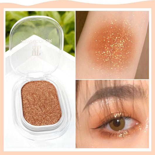 Sombra de Ojos Monocromática con Perlas y Lentejuelas - Image 22