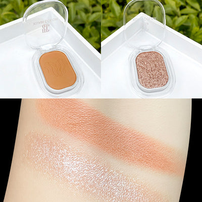 Sombra de Ojos Monocromática con Perlas y Lentejuelas - Image 11