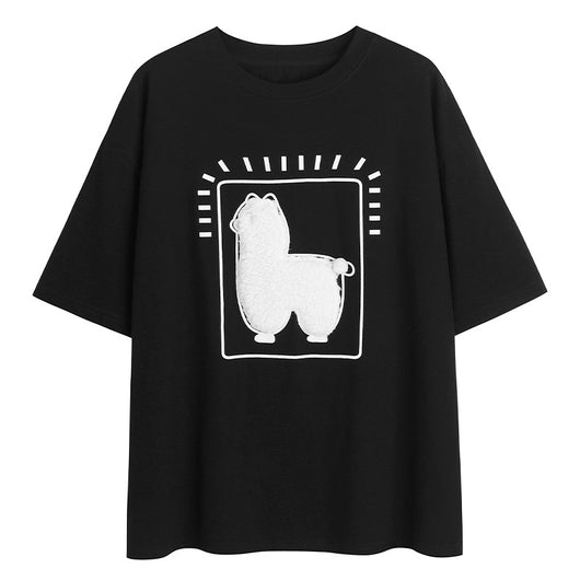 Blusa Rejuvenecedora con Patrón de Ovejitas - Image 8