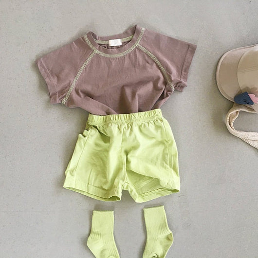 Conjunto Ejecutivo Bicolor con Blusa y Pantalón de Manga Corta Unisex - Image 13